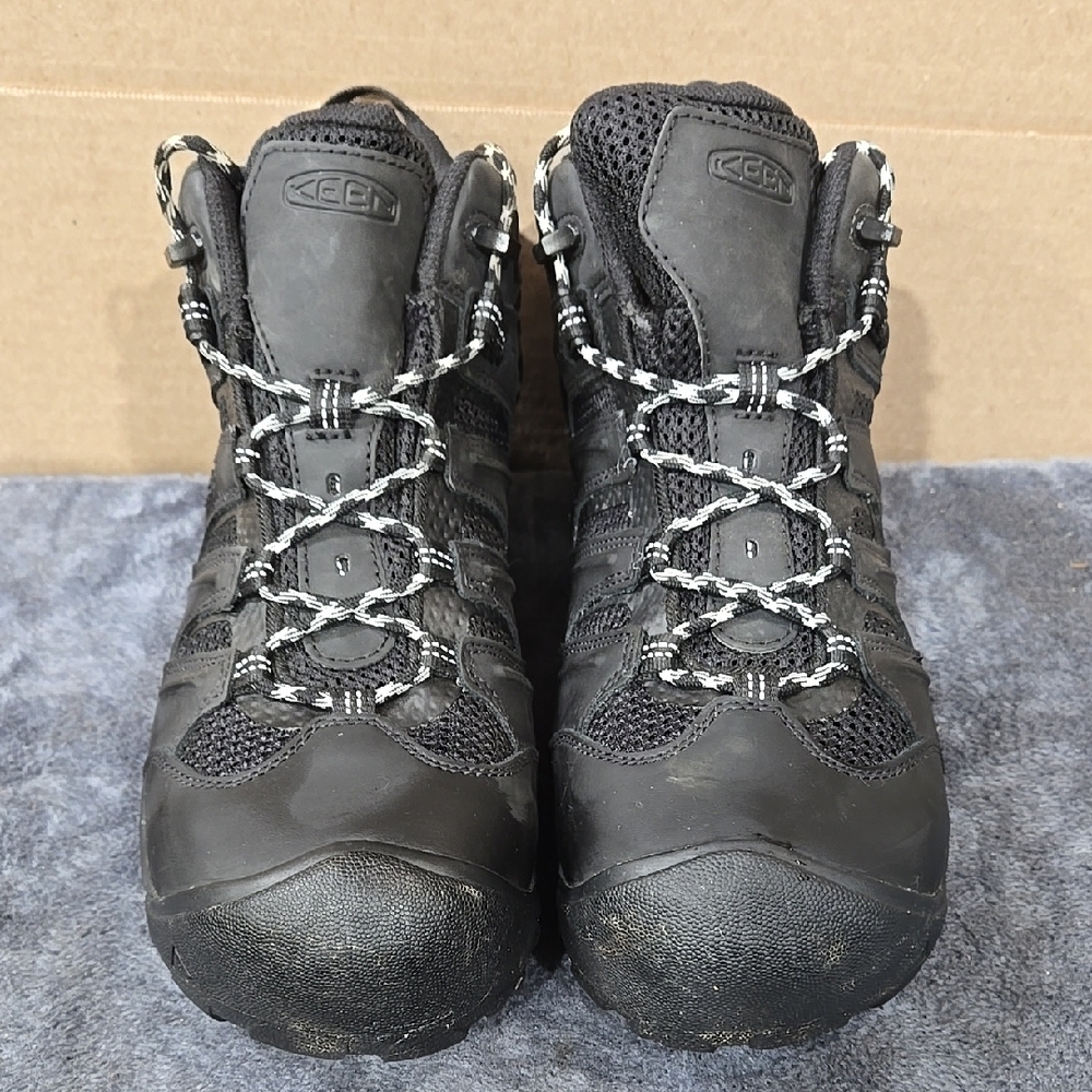 KEEN Black Hiking Boots
